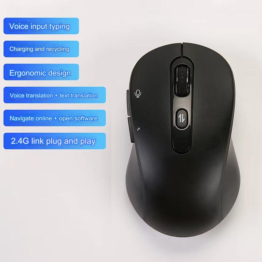 Ai typing mouse Talking mouse Translation mouse Ai mouse voice button function