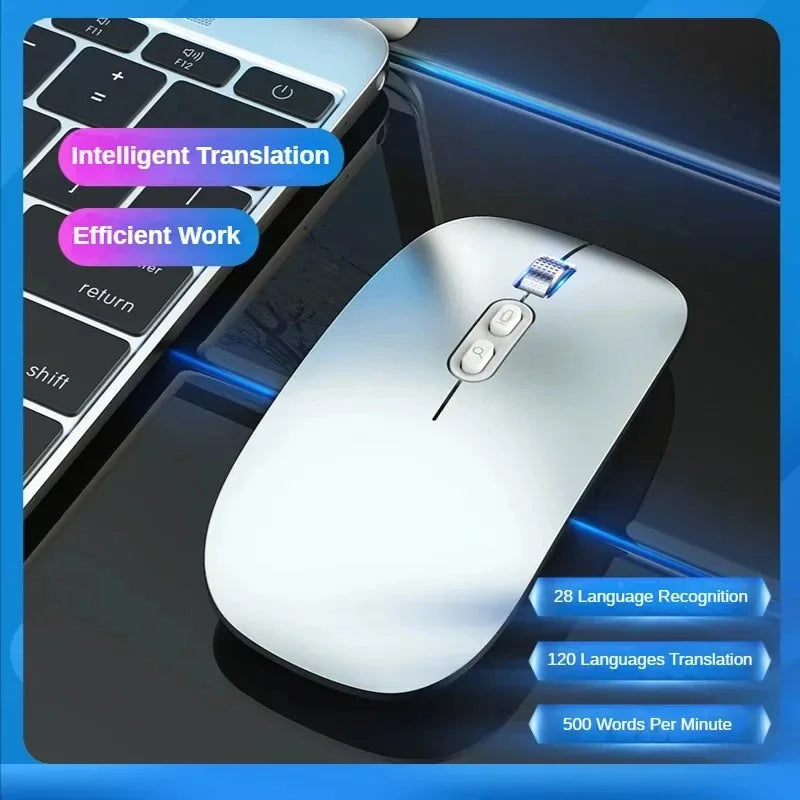 2.4G Laptop Intelligent AI Mouse Software Writing Voice Typing