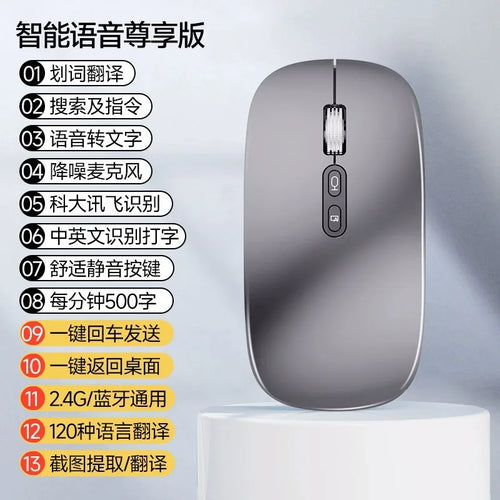 2.4G Laptop Intelligent AI Mouse Software Writing Voice Typing