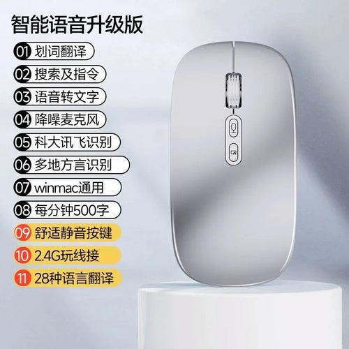 2.4G Laptop Intelligent AI Mouse Software Writing Voice Typing