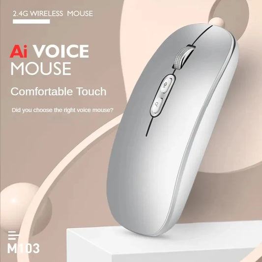 2.4G Laptop Intelligent AI Mouse Software Writing Voice Typing