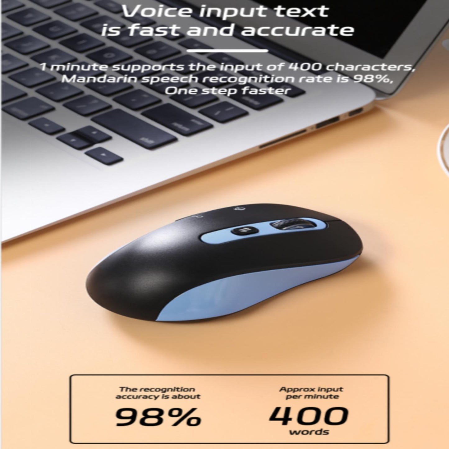 Ai typing mouse Talking mouse Translation mouse Ai mouse voice button function